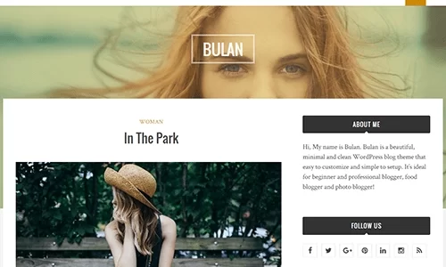 Theme Junkie – Bulan 1.1.0 GPL Theme