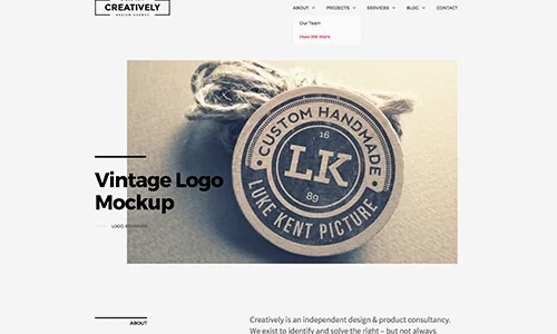 Theme Junkie – Creatively 1.0.1 GPL Theme