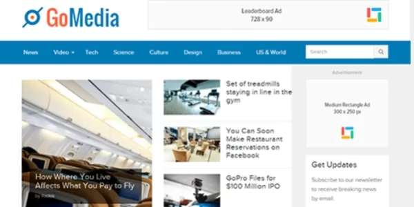 Theme Junkie – GoMedia 1.0.7 GPL Theme