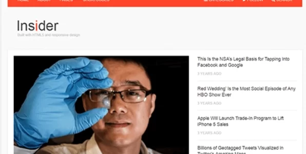 Theme Junkie – Insider 1.0.3 GPL Theme