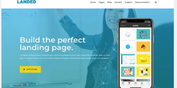 Theme Junkie – Landed 1.0.1 GPL Theme