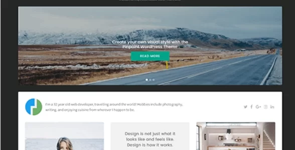 Theme Junkie – Pinpoint 1.0.2 GPL Theme