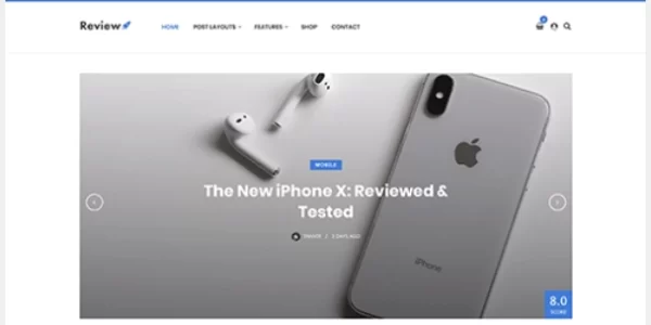 Theme Junkie – ReviewMax 1.0.0 GPL Theme