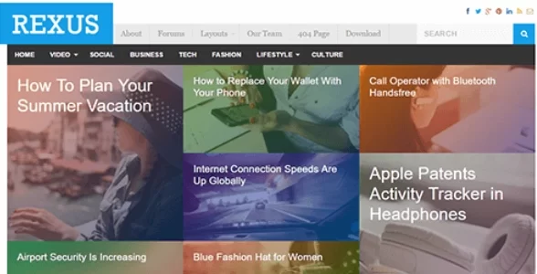 Theme Junkie – Rexus 1.0.8 GPL Theme