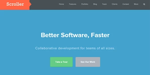 Theme Junkie – Scroller 1.0.5 GPL Theme