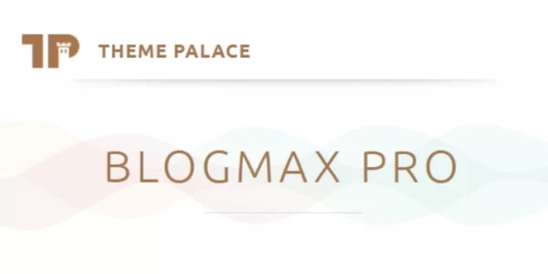Theme Palace Blogmax Pro 1.0.0 GPL Theme