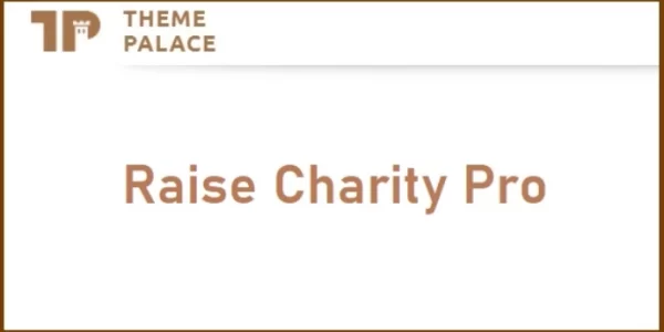 Theme Palace Raise Charity Pro 1.0.0 GPL Theme
