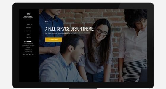 ThemeZilla Zinc WordPress Theme 1.0.2 GPL Theme