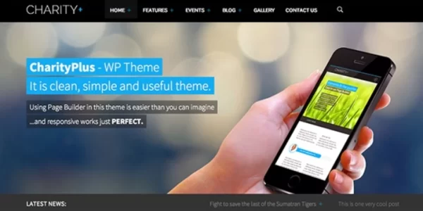 Themes Kingdom Charity+ WordPress Theme 1.7.4 GPL Theme