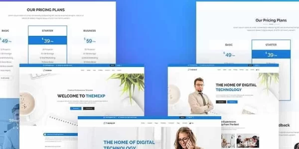 Themexp Corporate Responsive WordPress Theme 2.0.0 GPL Theme