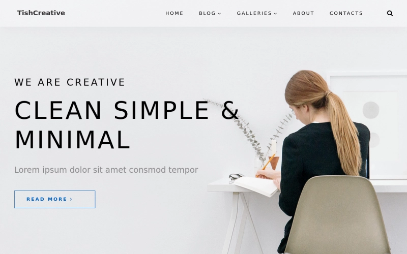 TishCreative Creative Agency WordPress Theme 1.0.0 GPL Theme