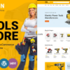 ToolMin Power Equipment Tools WooCommerce Theme 1.0 GPL Theme