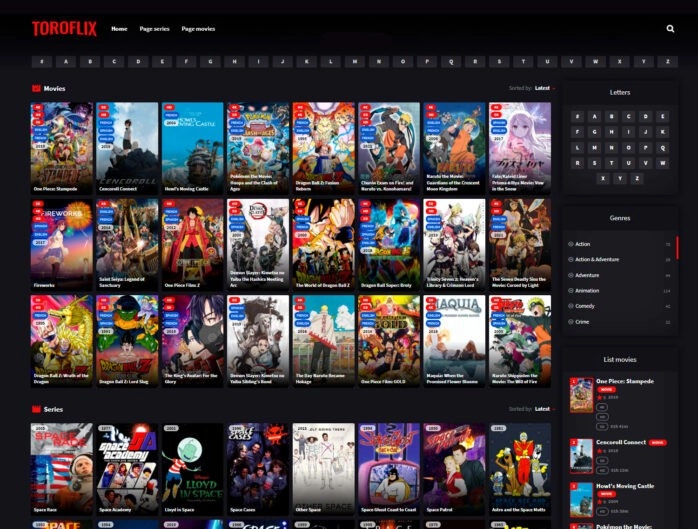 Toroflix Toro Themes 2.1 GPL Theme