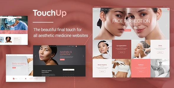 TouchUp Cosmetic and Plastic Surgery Theme 1.2 GPL Theme