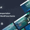 TransX | Transportation Logistics WordPress Theme 1.3 GPL Theme