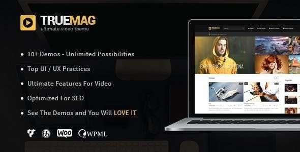 True Mag WordPress Theme for Video and Magazine 4.3.3 GPL Theme