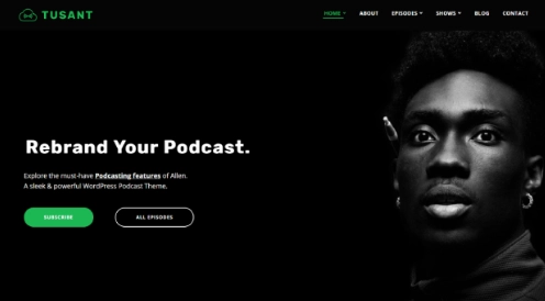 Tusant WordPress Theme 1.4.6 GPL Theme