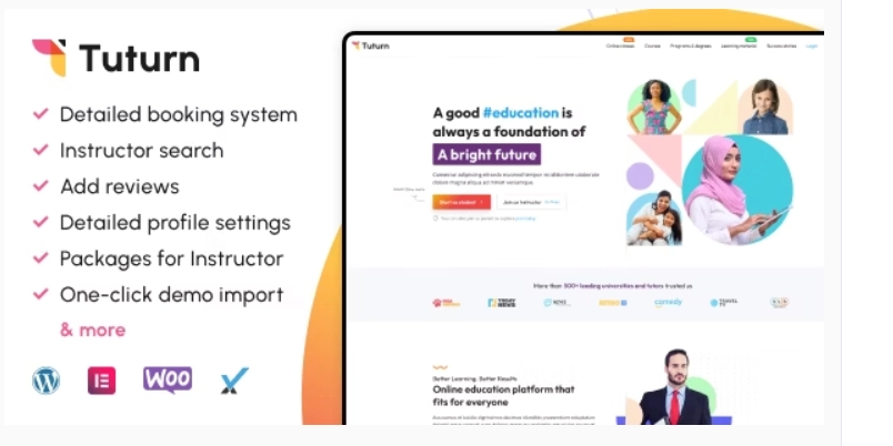 Tuturn Online tuition and tutor marketplace WordPress Plugin 2.9 GPL Plugins