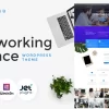 UnionHUB Coworking Space WordPress Elementor Theme WordPress Theme 1.0.1 GPL Theme