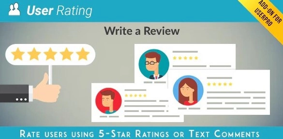 User Rating / Review Add on for UserPro 3.8.2 GPL Plugins