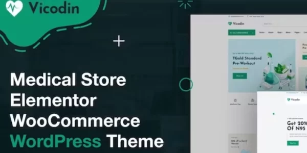 Vicodin  – Medical Store WordPress Theme 1.1 GPL Theme