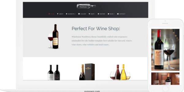 VisualModo Winehouse WordPress Theme 3.0.2 GPL Theme