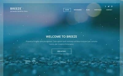 Viva Themes Breeze WordPress Theme 1.1 GPL Theme