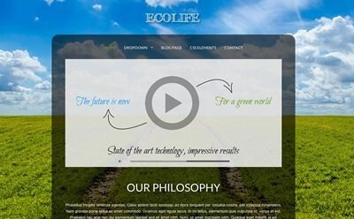 Viva Themes Ecolife WordPress Theme 1.0.1 GPL Theme
