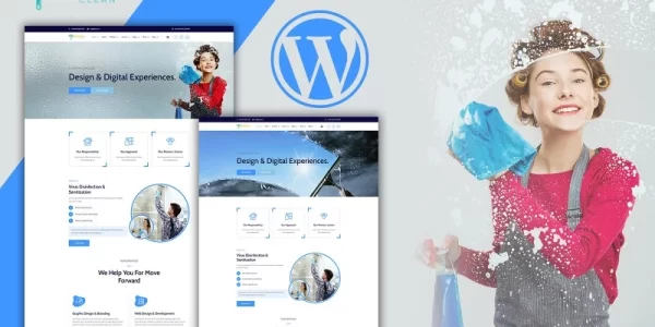Vleavin Cleaning Service WordPress Theme 1.0.0 GPL Theme