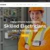 VoltaBolt Electrician Services Responsive WordPress Theme 1.0.0 GPL Theme