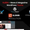 Vulitin News Magazine WordPress Theme 1.1 GPL Theme