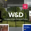 W&D Windows Doors Company WordPress Theme 1.0.0 GPL Theme