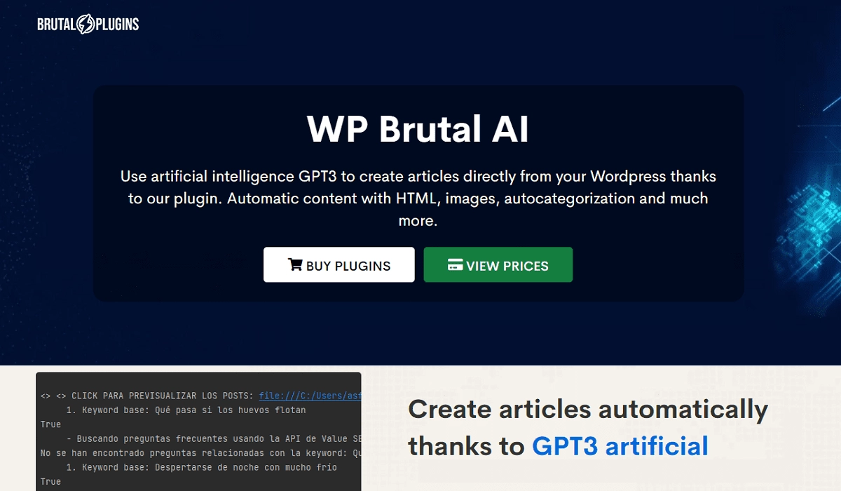 WP Brutal AI 2.11 GPL Plugins