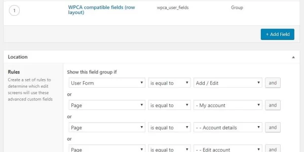 WP Customer Area Advanced Custom Fields Integration 5.0.0 GPL Plugins