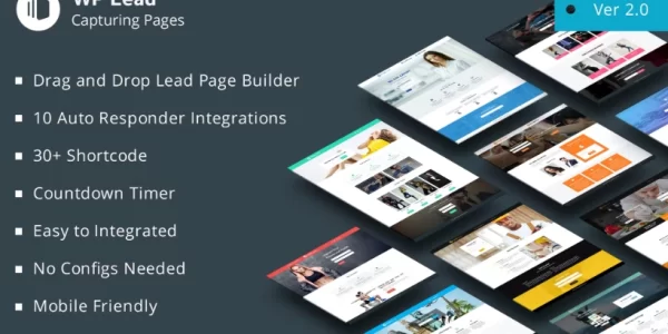 WP Lead Capturing Pages WordPress Plugin 2.3 GPL Plugins