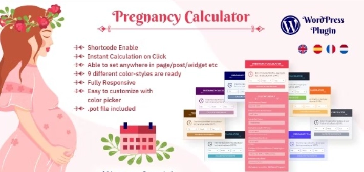 WP Pregnancy Calculator 2.4 GPL Plugins
