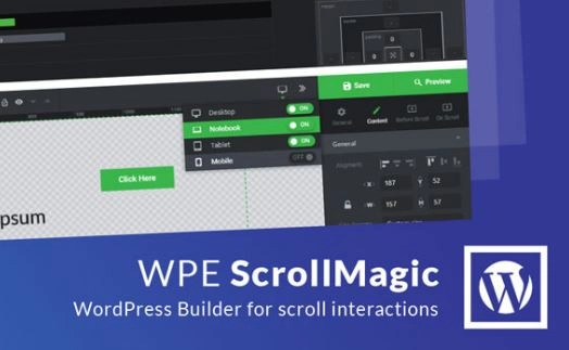 WPE ScrollMagic (Scrolly) – WordPress Builder for scroll interactions 2.2.2 GPL Plugins
