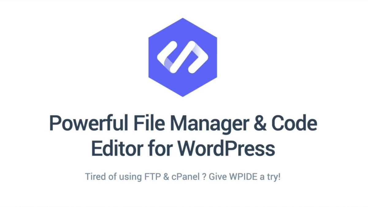 WPIDE File Manager Code Editor Premium 3.4.9 GPL Plugins