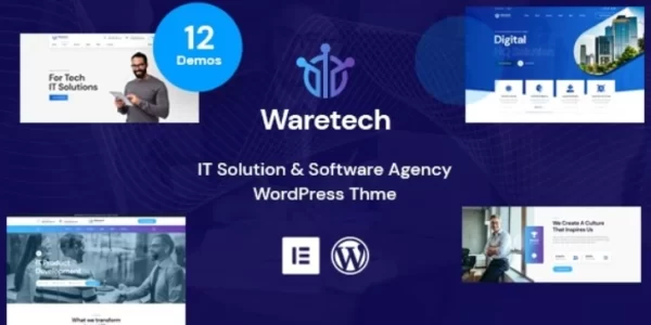 Waretech IT Solutions Technology WordPress Theme 1.0.4 GPL Theme