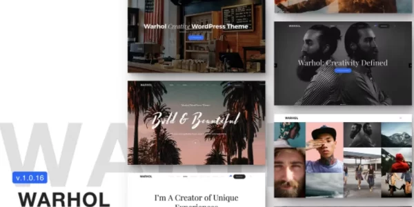 Warhol Responsive Multipurpose WordPress 1.0.21 GPL Theme