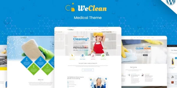 We Clean Cleaning WordPress 3.5 GPL Theme