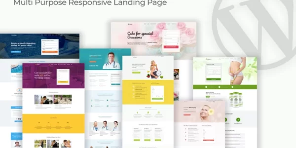 Wealth – Multi-Purpose Landing Page WordPress Them 1.3.0 GPL Theme