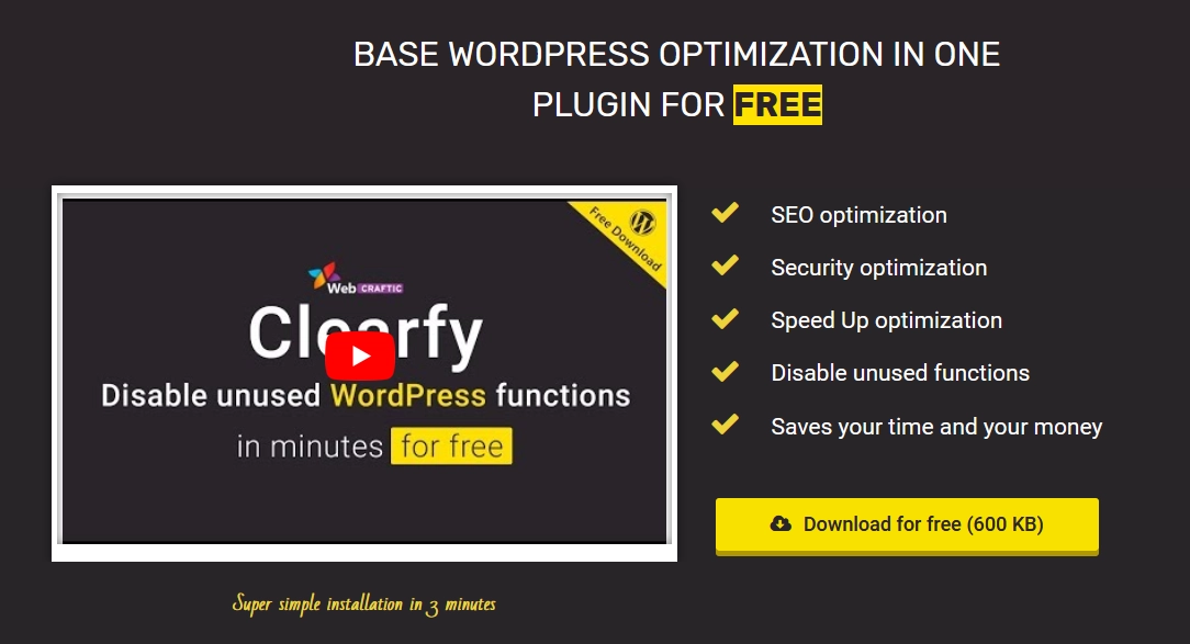 Webcraftic Clearfy Business Pack 2.1.4 GPL Plugins