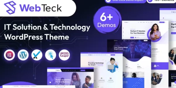 Webteck — IT-Lösung und Technologie WordPress The 1.0.0 GPL Theme