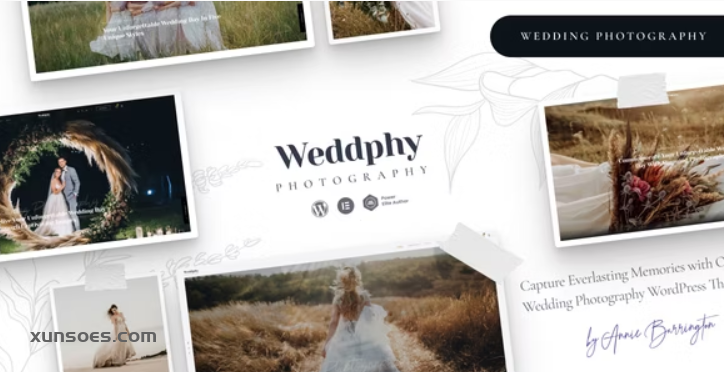 Weddphy Wedding Photography WordPress Theme 1.0.0 GPL Theme
