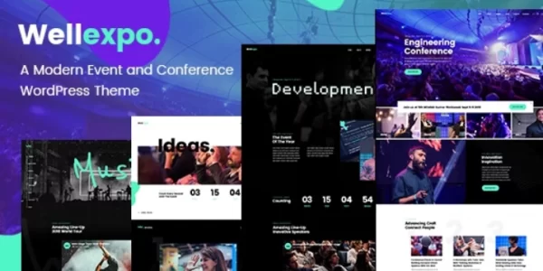 WellExpo Event Conference Theme 1.6 GPL Theme