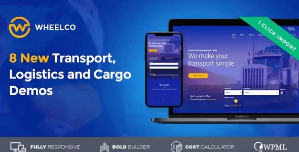 Wheelco Cargo, Transport Logistics 1.2.2 GPL Theme