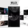 Willex Photography Portfolio WordPress Theme 1.0 GPL Theme