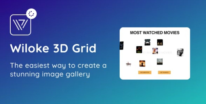 Wiloke 3D Grid Addon for Elementor 2.0.1 GPL Plugins