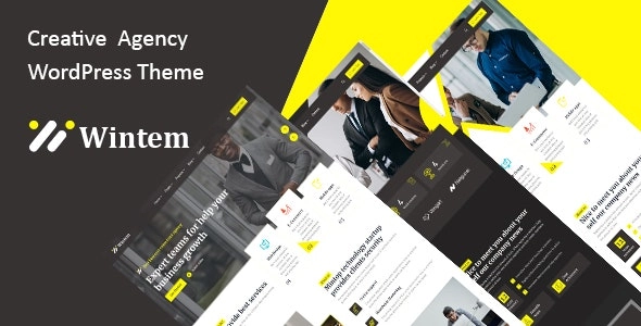 Wintem Creative Agency WordPress Theme 1.0 GPL Theme